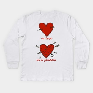 In a Fandom Kids Long Sleeve T-Shirt